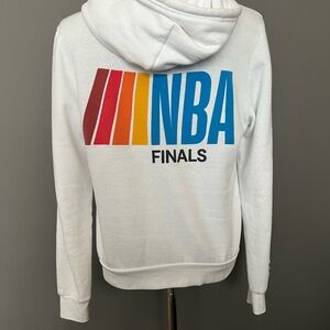 Aviator Nation White Unisex “NBA Finals”Hoodie M rare!! USA
